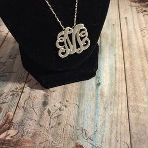 Initial "M" Necklace